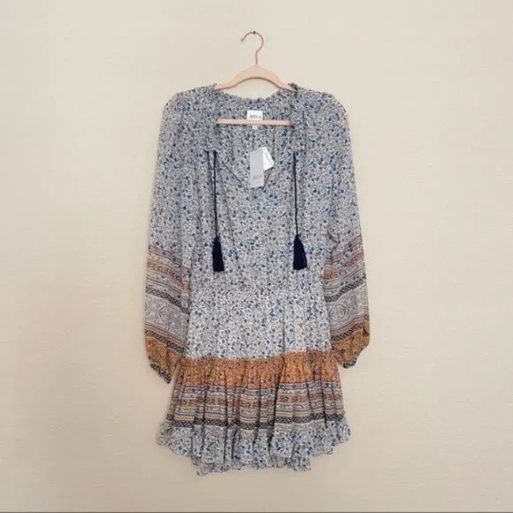 Misa Los Angeles Lorena Long Sleeve Mini Dress